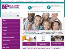 Tablet Screenshot of northernpharmacy.com